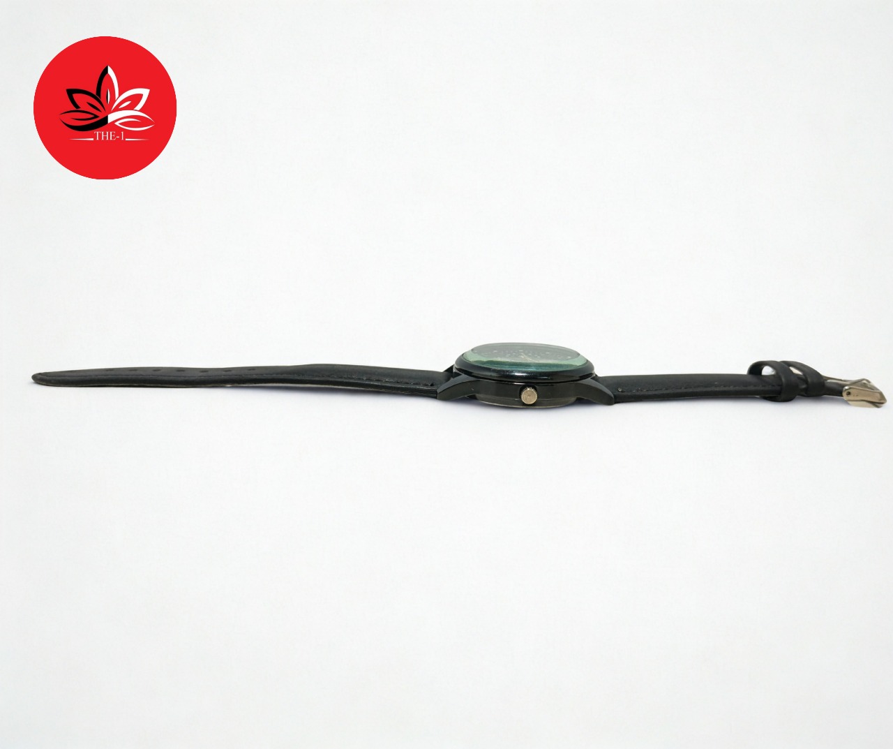 Classic Titan Gents Analog Watch - Black Leather - Image 3