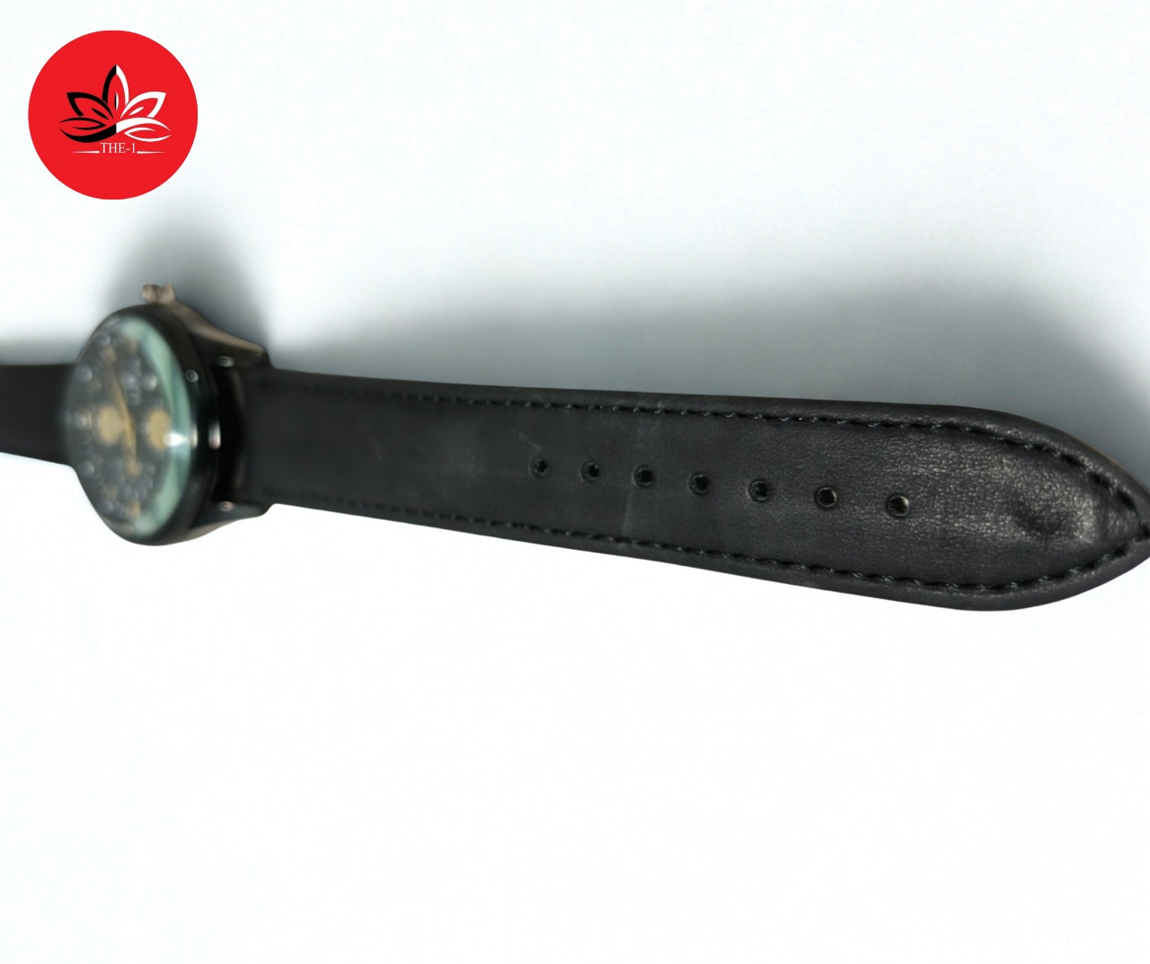 Classic Titan Gents Analog Watch - Black Leather - Image 4