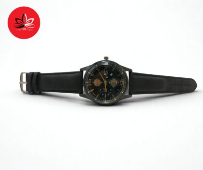 Classic Titan Gents Analog Watch - Black Leather
